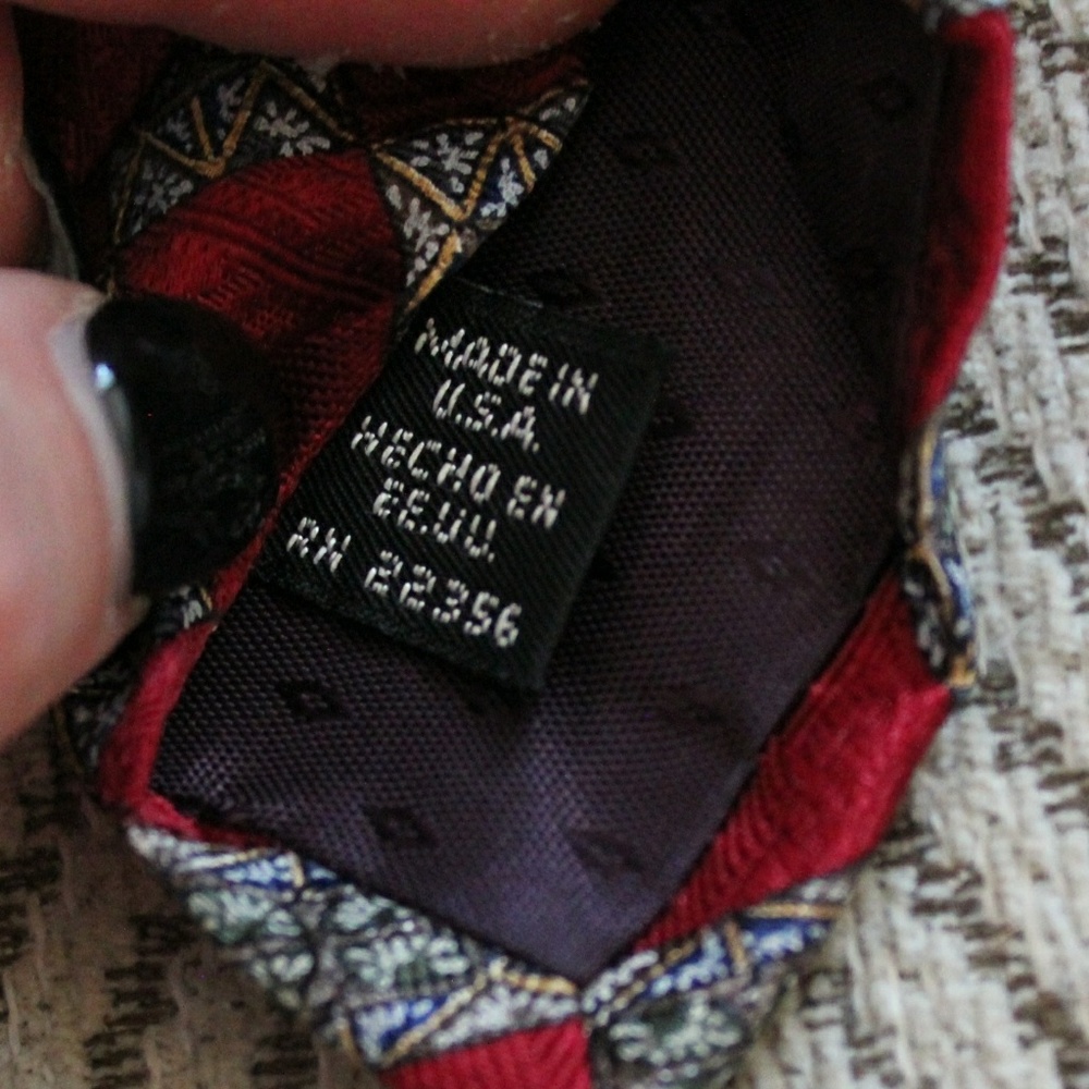 Givenchy Tie Red - image 5